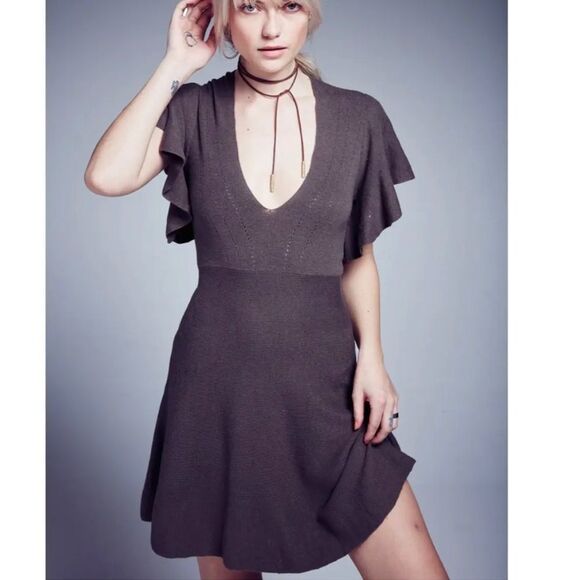 NWT Free People Cozy Nights Sweater Dress - Picture 1 of 9